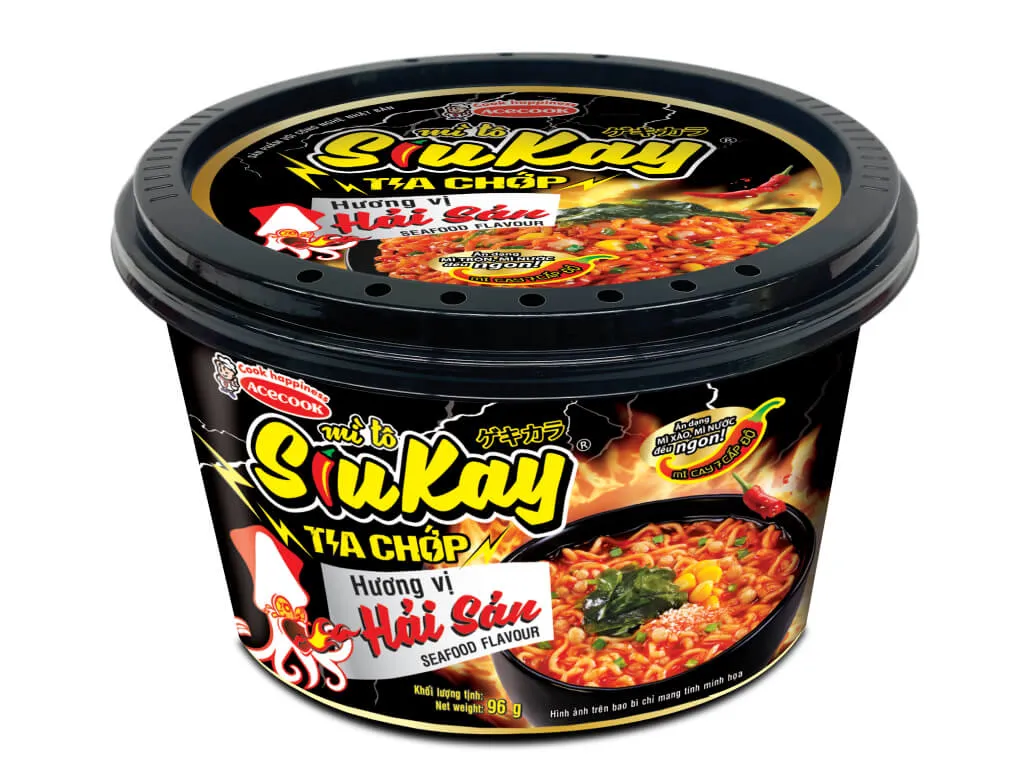 [FODMI010] S-Mì tô Sukay tia chớp vị hải sản 96g