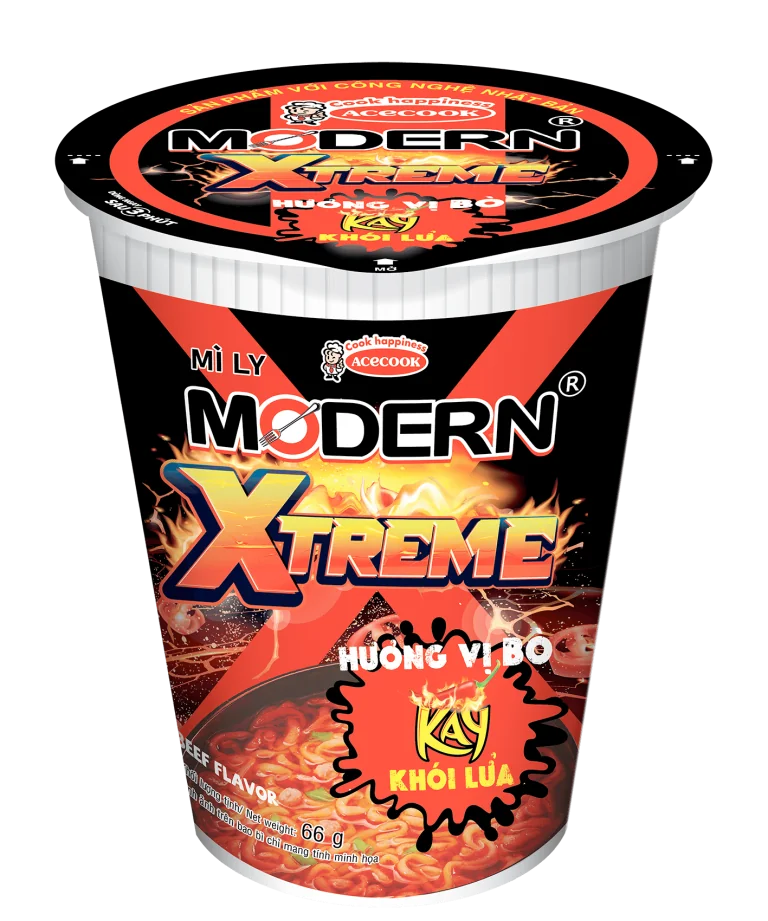 [FODMI019] Mì Ly Modern Xtreme Hương Vị Bò