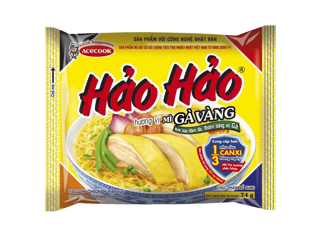 Mì Hảo Hảo vị gà vàng 74g