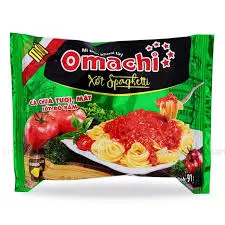 Mì Trộn Omachi tôm xốt Spaghetti 90g