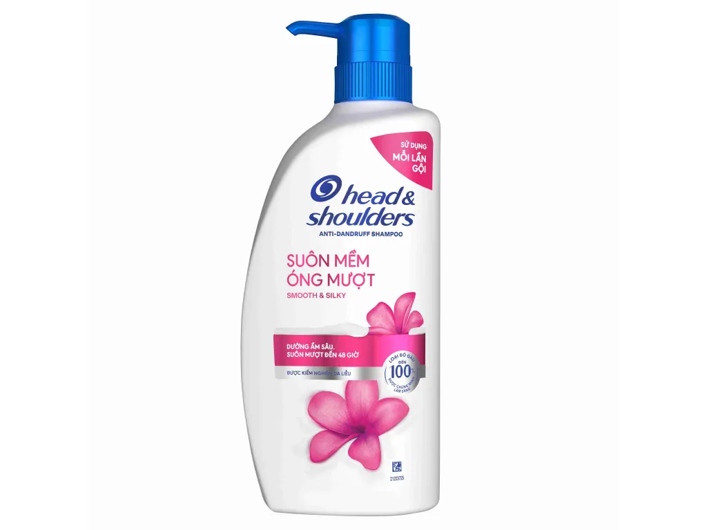Dầu gội chai H&S Suôn mềm óng mượt 700ml
