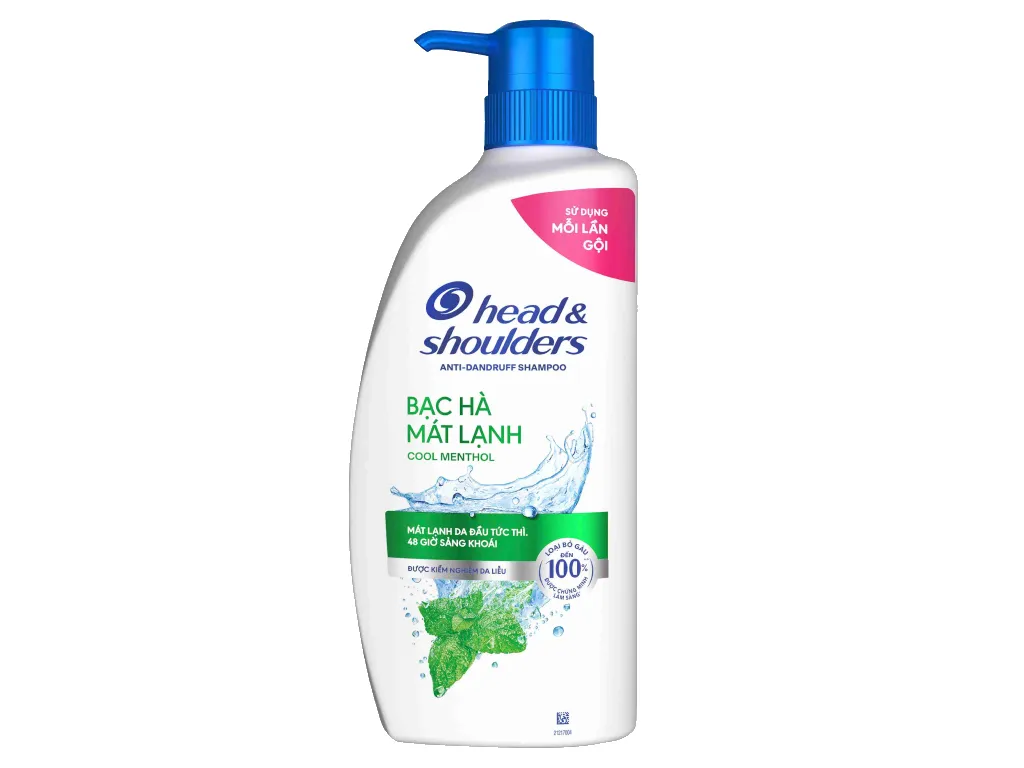 S-Dầu gội chai Head & Shoulders Bạc hà mùa hè 700ml