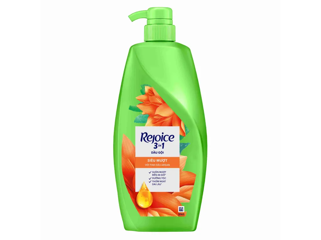Dầu gội chai Rejoice Siêu Mượt 630ml