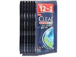 S-Dầu Gội dây CLEAR MEN Mát Lạnh Bạc Hà 5g (12+2)/84