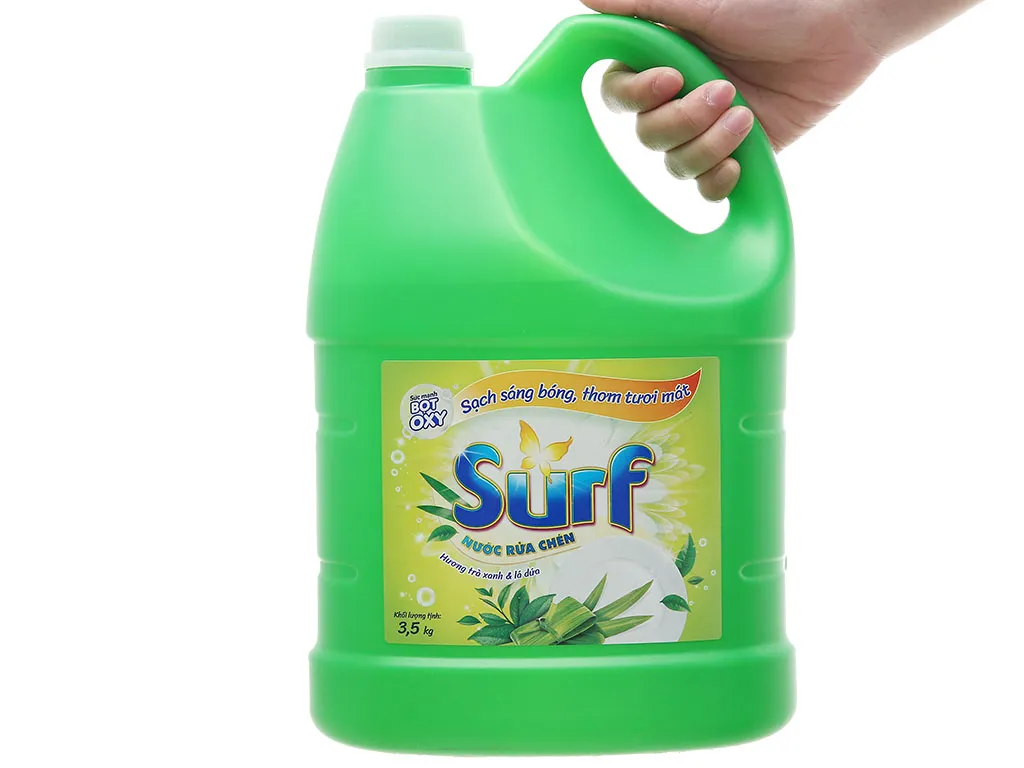 NRC can SURF Hương Trà Xanh & Lá Dừa 1.4kg