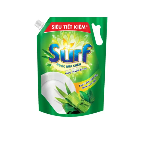 S-NRC túi SURF Hương Trà Xanh & Lá Dừa 3.2kg