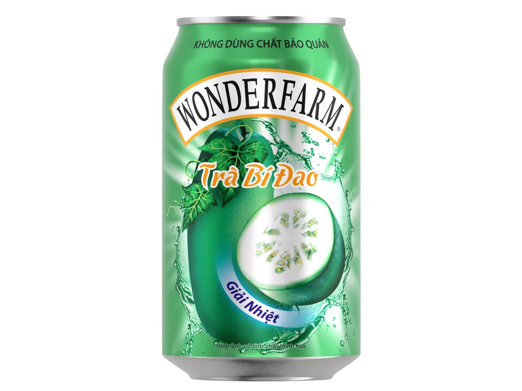 S-Nước lon bí đao WONDERFARM 310ml