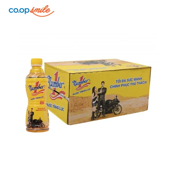 Nước Thùng Tăng lực NUMBER1 chai 330ml