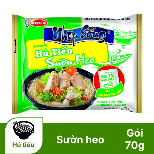 Hủ tiếu Nhịp Sống sườn heo 69g -Niti