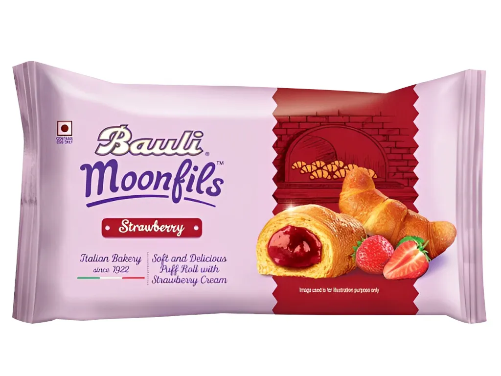 Bánh Bauli Moonfils Strawberry 45g