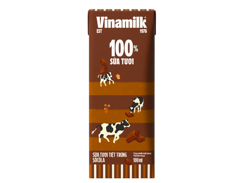 Sữa VINAMILK sôcôla 180ml-Niti