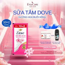 Sữa Tắm Serum DOVE Hương Hoa Muối Hồng 12*6g