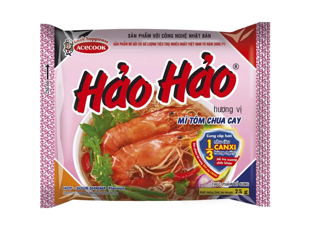 [FODMI002] Mì Hảo Hảo Tôm Chua Cay 75g